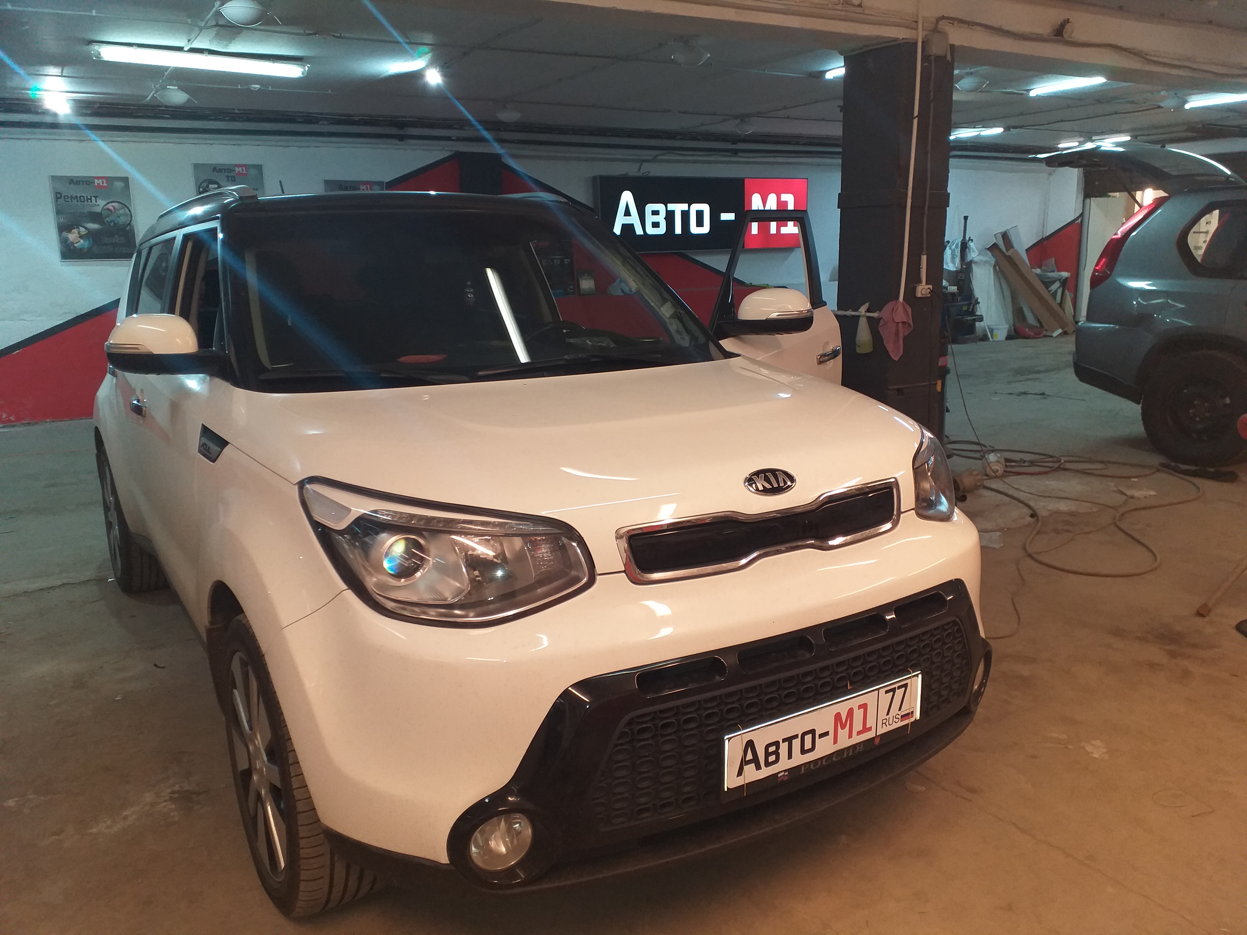 Установка Starline A93 с автозапуском на Kia Soul