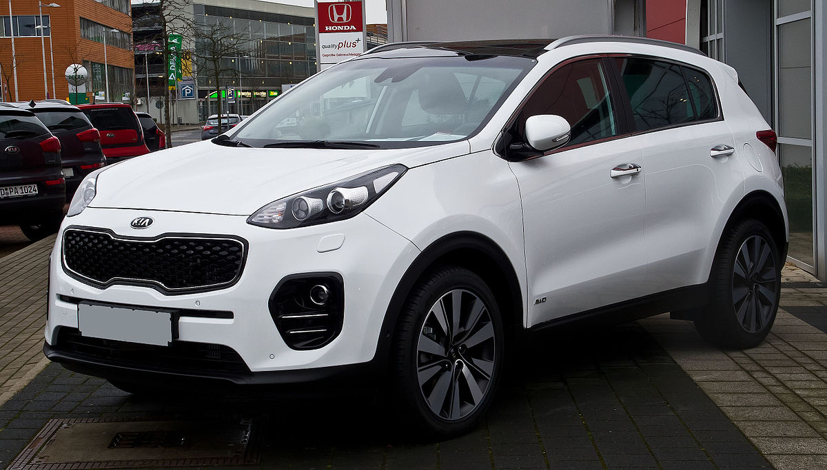 Установка парктроников на Kia Sportage