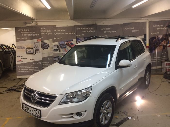 Установка автозапуска на Volkswagen Tiguan