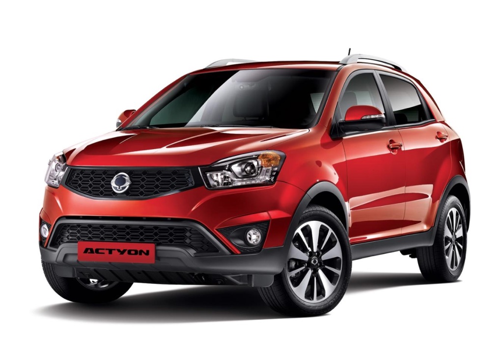 Установка камеры заднего вида на SsangYong Actyon