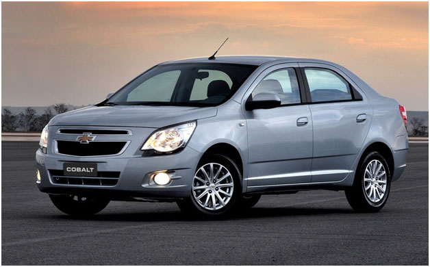 Установка проекторов логотипа марки автомобиля на Chevrolet Cobalt